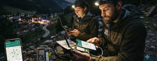 Notfallkommunikation mit Mesh-Netzwerken