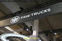FAW Trucks zeigt in Hannover offen seinen europäischen Anspruch. (Bild: Stefan Siedler)