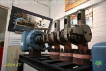 Der hydraulische Stellmotor für Turbinenventile steht für die zahlreichen schweren und spezialisierten Exponat (Bild: Natalia Siedler)