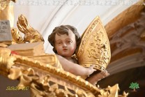 Ein kunstvoll gestalteter Engel zeigt die Bewegtheit der barocken Kirchenausstattung. (Bild: Stefan Siedler)